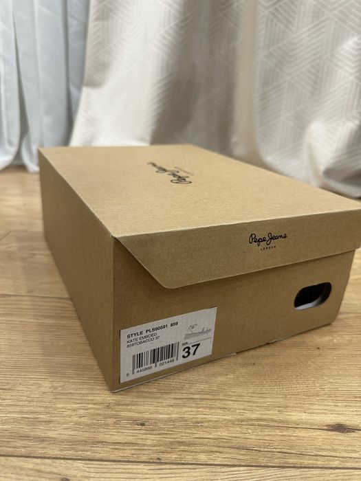 Босоніжки шкіряні Pepe Jeans KATE коричневі 37 розмір