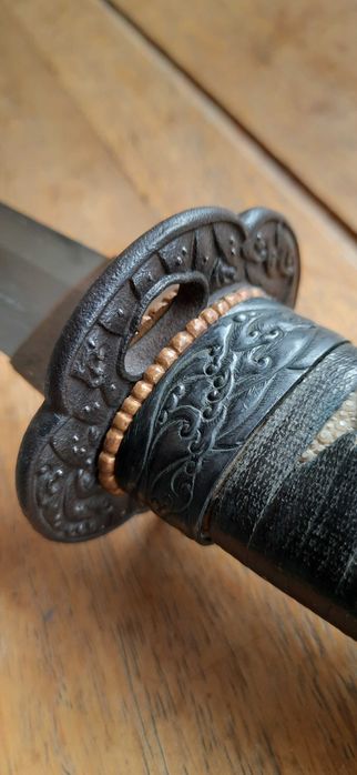 Miecz katana japoński samurajski wakizashi z okresu EDO