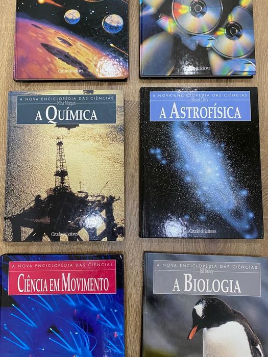 Enciclopédia de ciências 6 volumes