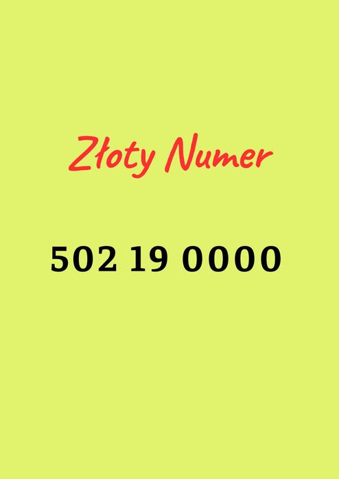 Sprzedam Złoty Numer Telefonu - Idealny dla Firm i Biznesu!