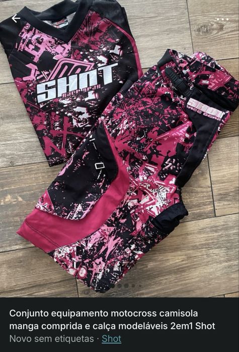 Equipamento conjunto enduro / motocross