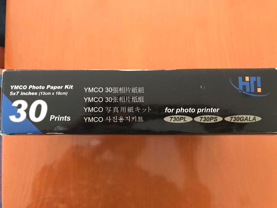 HiTi YMCO Photo Paper Kit 30 Prints 5×7 inch
