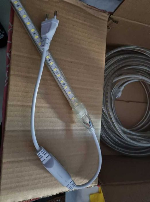 12-Meter LED Strip Reels, 220V Insulated, Indoor/Outdoor Use, New, Invoice Included64737959248641122