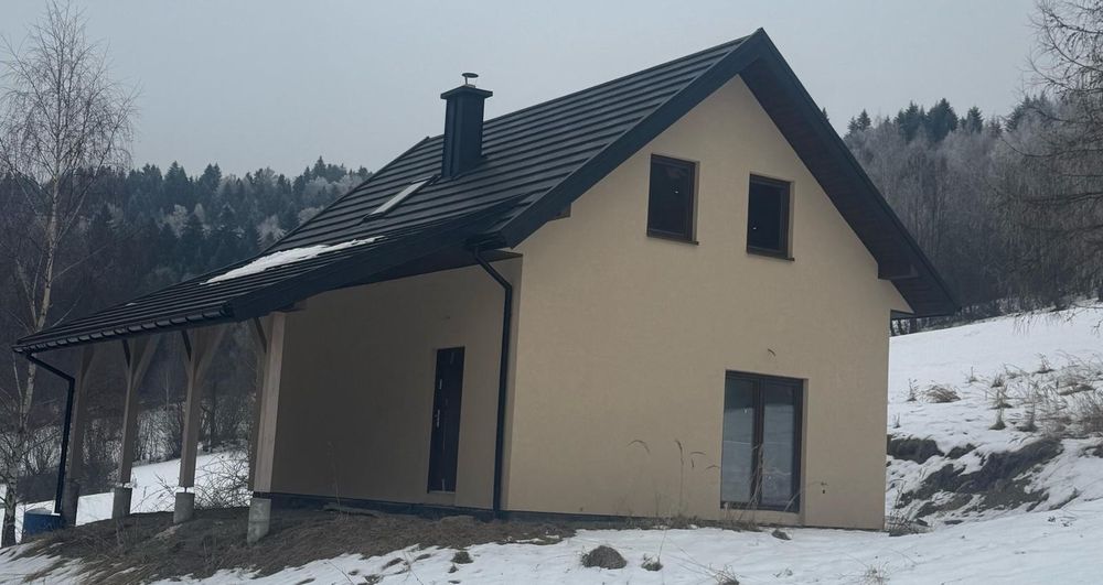 Nowoczesny dom pod lasem