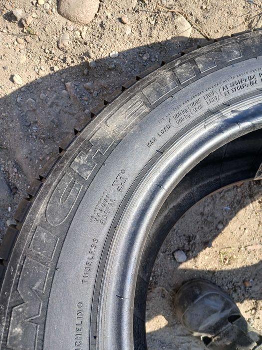 2x używane opony letnie 215/65 R16C Michelin Montaż GWARANCJA