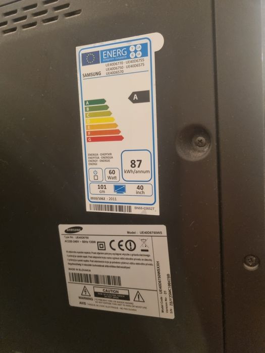 Telewizor SAMSUNG 40 cali UE40D