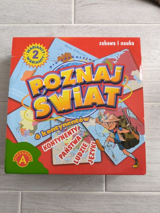 Poznaj świat gra  zabawa i nauka