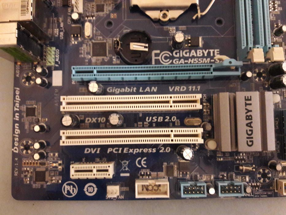Материнская плата GIGABYTE GA-H55SM-S2V
