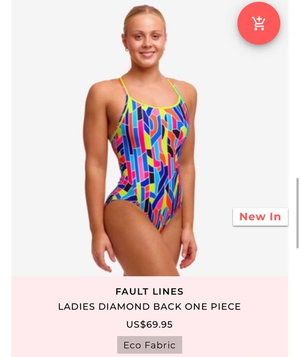 Funkita купальник спортивний