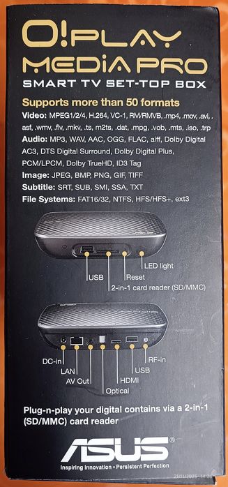 ASUS O!Play Media Pro Smart TV