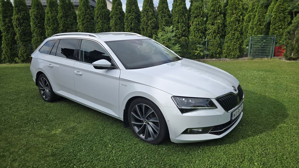 Skoda Superb III L&K 2.0TDI WEBASTO biała perła
