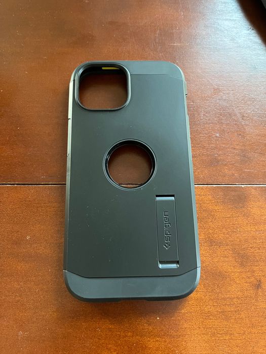 Etui Spigen Tough Armor Mag MagSafe do iPhone 15 czarne