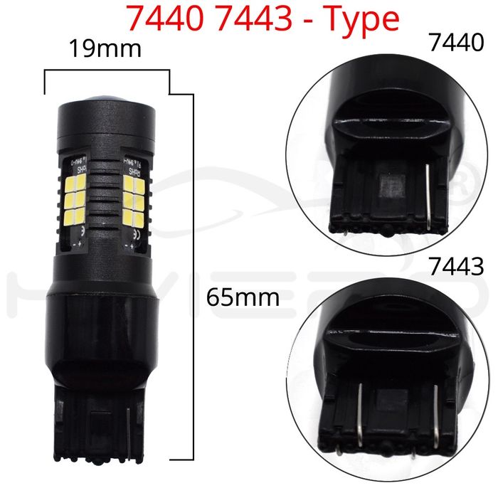 LED T20 W21/5w diurna Novo