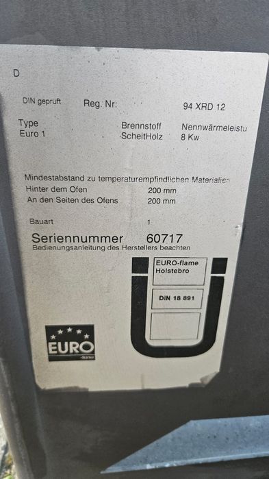 Piec kominek wolnostojący Możliwość wysyłki