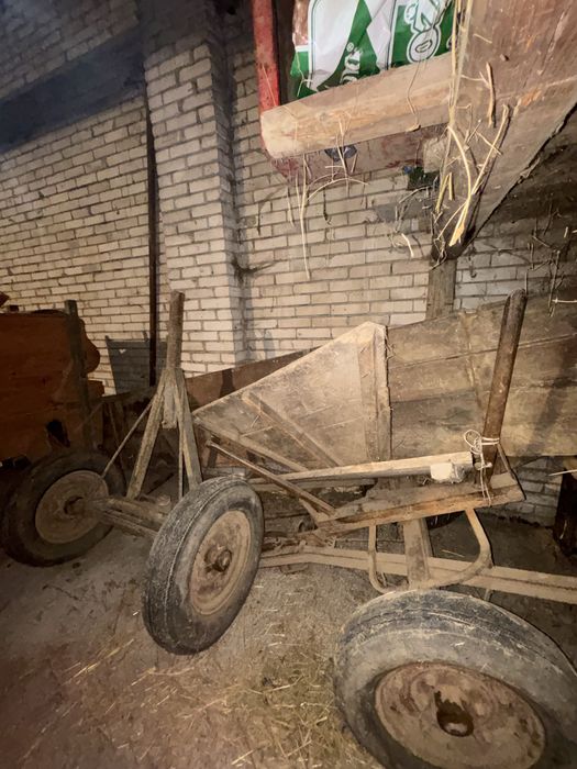 Wóz konny do ciągnika traktora