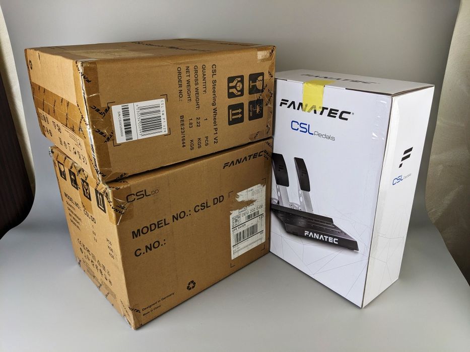 ‼️У наявності‼️ Fanatec CSL DD 5NM QR1 PC‼️Кермо, База, Педалі.