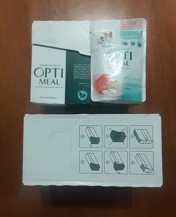 Корм для собак оpti meal