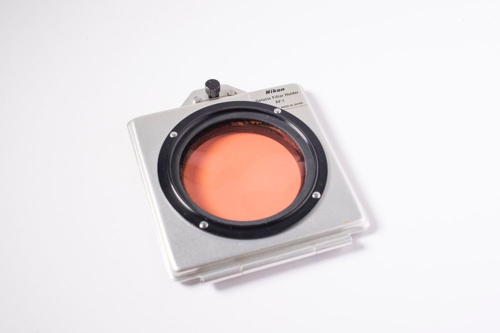 Nikon AF-1 Gelatin Filter Holder + Filtr Kodak Wratten