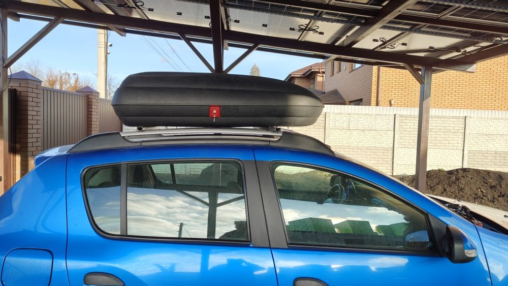 Бокс на дах автомобіля, автобагажник 320 літрів