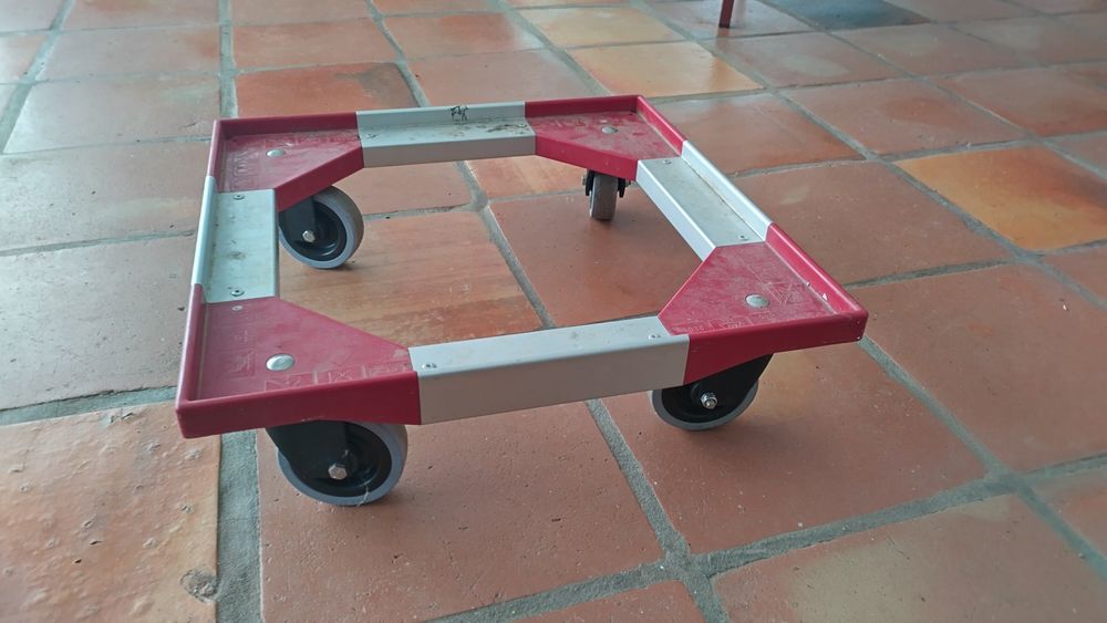 Carro transporte rack copos