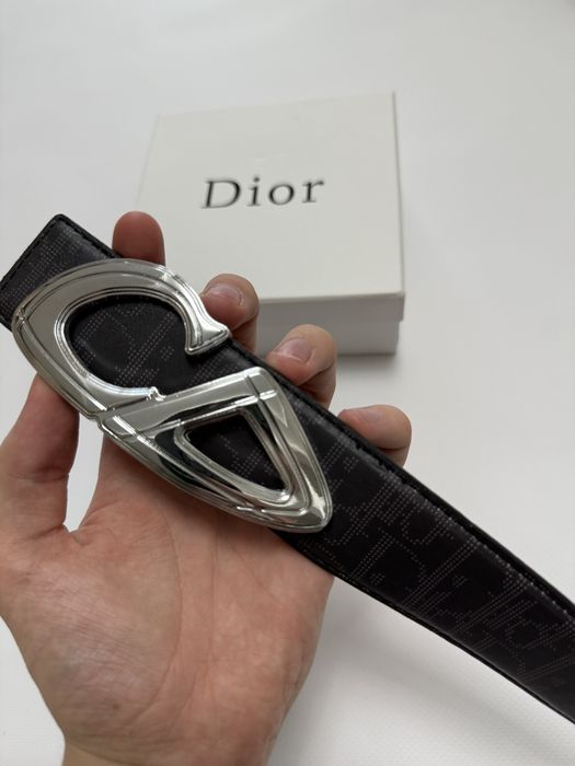 Ремінь Dior шкіряний діор belt