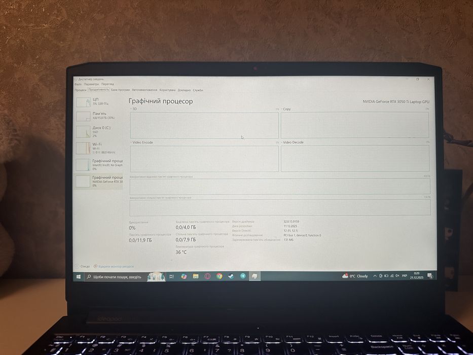 lenovo gaming 3 15ach6 3050ti