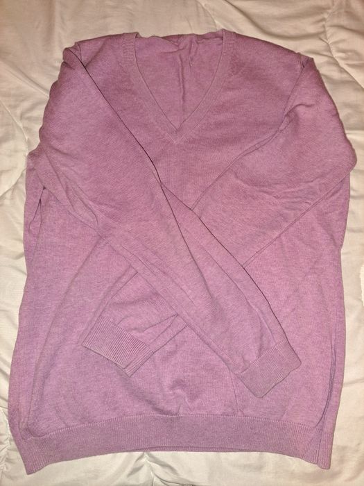 Sweterek sweter różowy wrzosowy wrzos