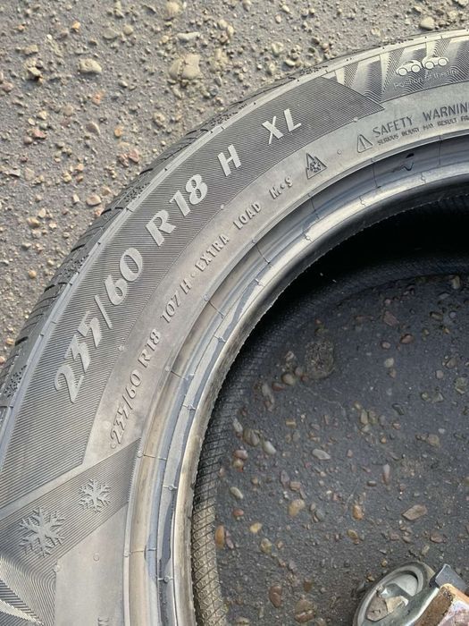 Шини 235/60 R18 Matador  пара  зима 2023   рік 6,4 мм