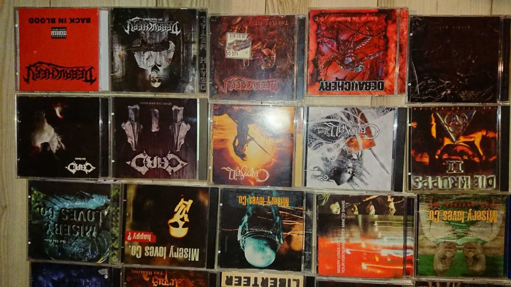 Płyty cd heavy metal