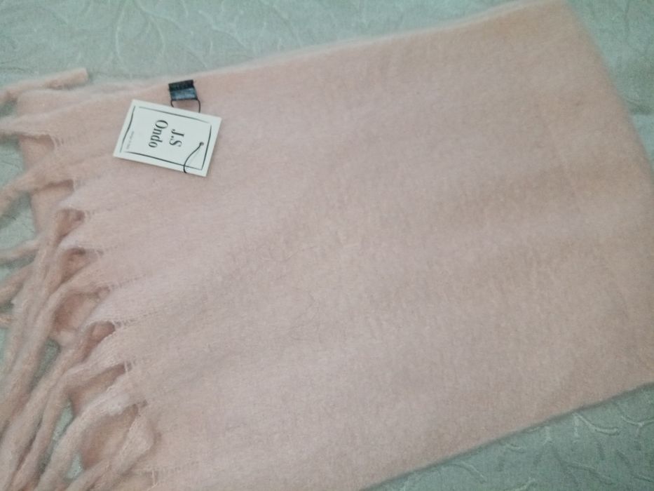 Echarpe mulher cor de rosa