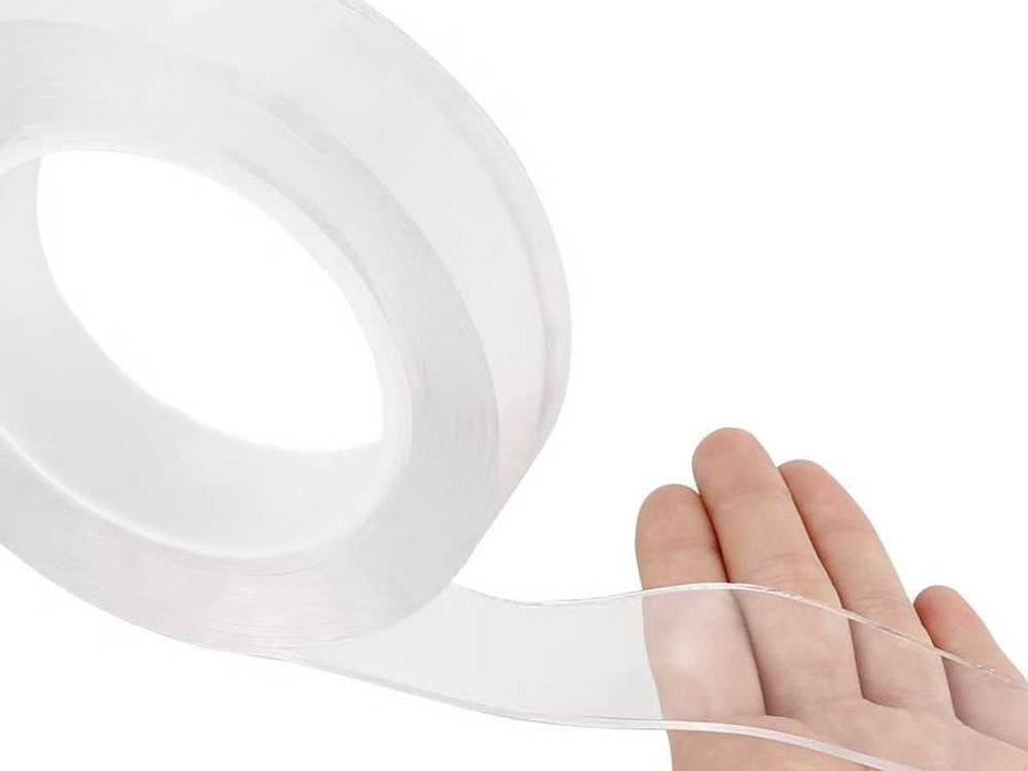 Mocna przezroczysta taśma dwustronna nano tape 5m