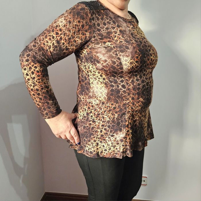 Camisola com padrão da Scripta L