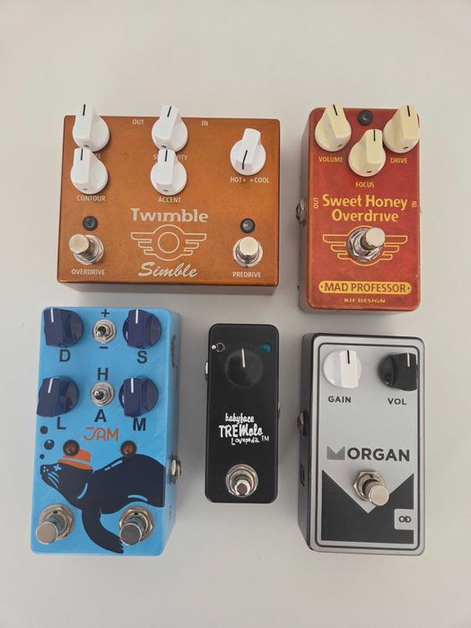 Mad Professor / Morgan / Harmonious Monk / Lovepedal