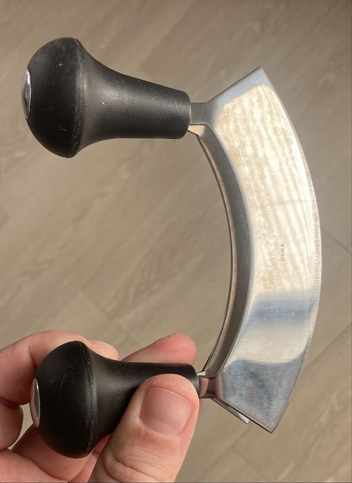 Tasak / siekacz do ziół DUKA z deską BDB vintage