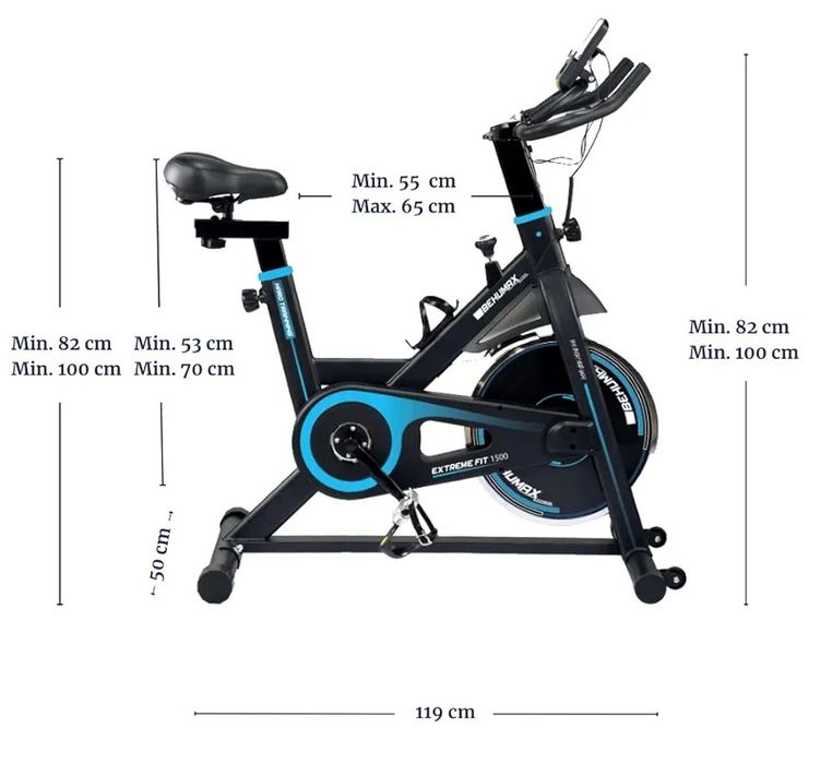 Bicicleta elíptica - Behumax Extreme Fit 1500