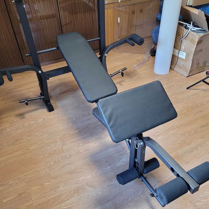 Ławka ławeczka do ćwiczeń treningowa regulowana rozpiętki BS