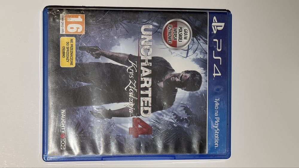 Uncharted 4 Kres złodzieja PS4 polska wersja