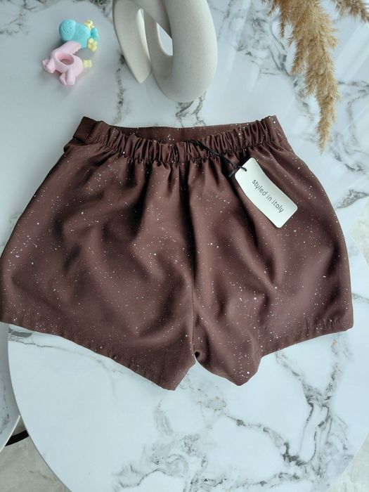 Юбка-шорти з блискітками