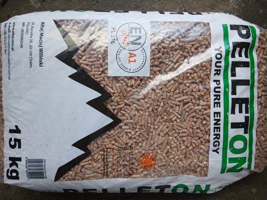 Pellet sosnowy  pelleton en plus A1
