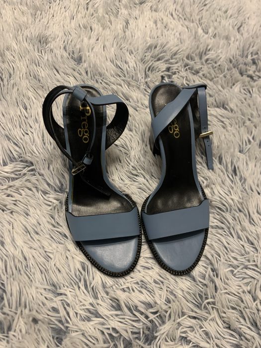 Жіночі шкіряні туфлі сандалі Prego - 36