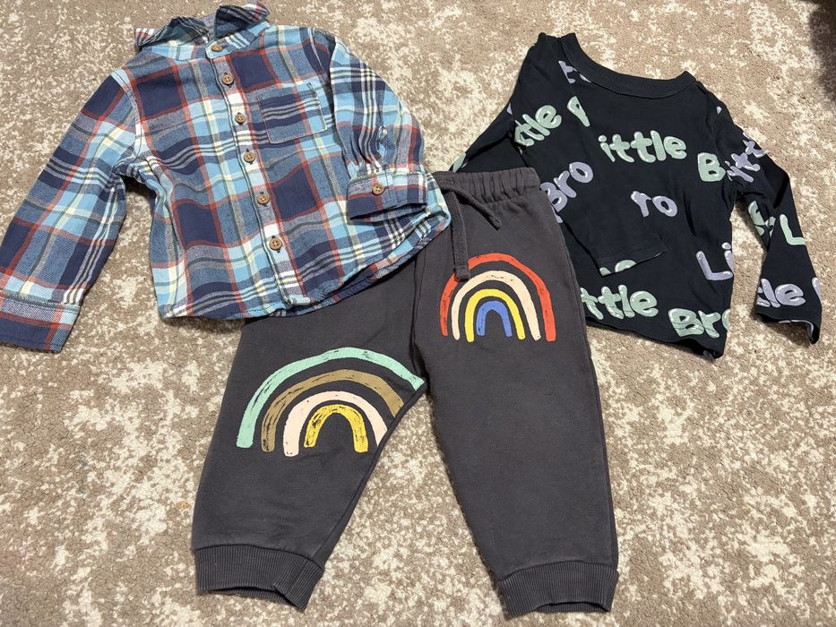 Набір речей на хлопчика 9-12 міс в ідеальному стані