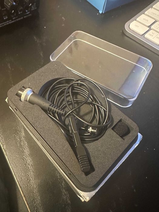 Microfone de Lapela Mipro MU‑55LS (Mini XLR), Como Novo