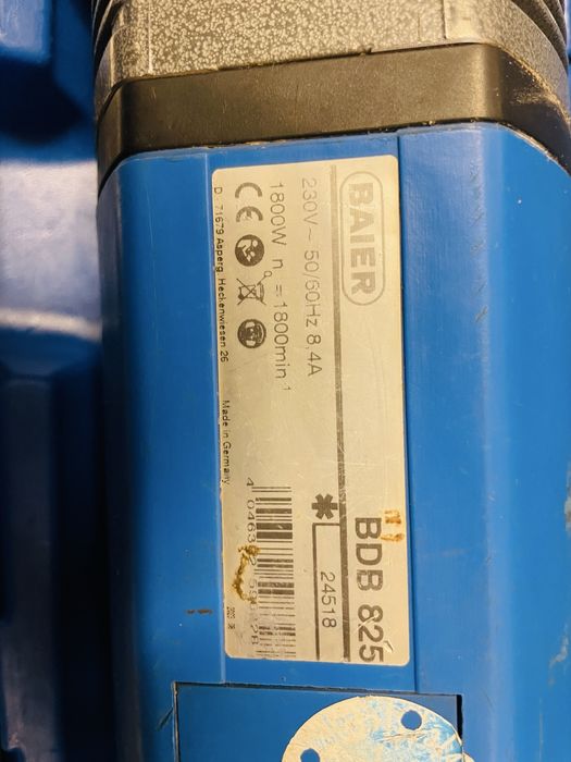 Wiertnica BAIER BDB825 mokro-sucho