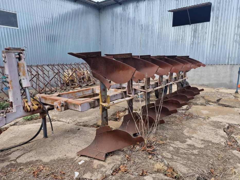 Плуг оборотный, полуприцепный на 7 корпусов, ПО-7, Полигон