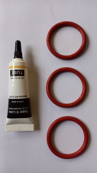 Delonghi ущільнювачі + змазка