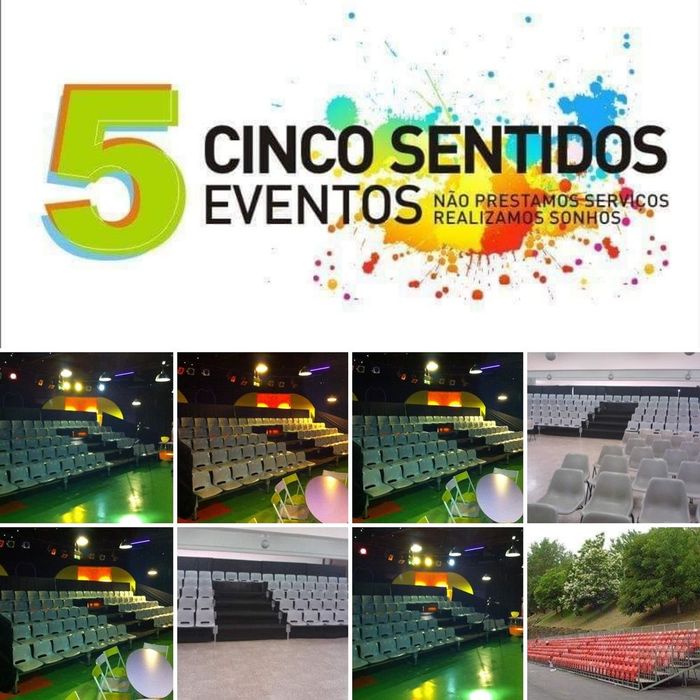 Estrado pista de dança-Bancadas-Passareles