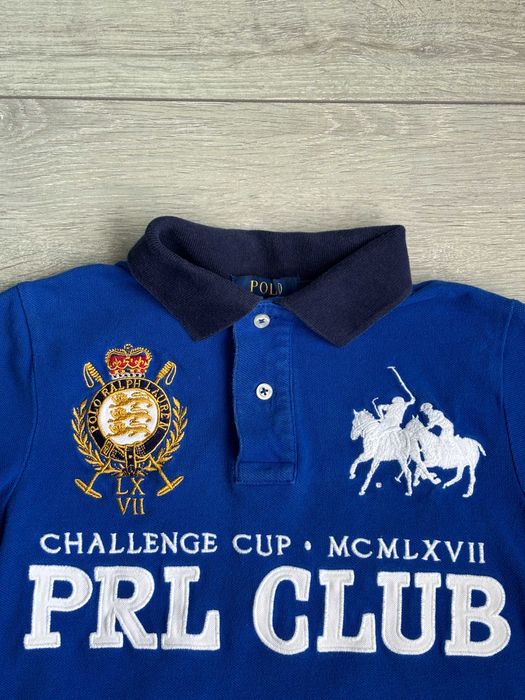 Дитяча Футболка Поло Майка Джерсі Теніска Поло Ральф Лорен Polo Ralph Lauren PRL CLUB Challenge Cup 8 Років Оригінал