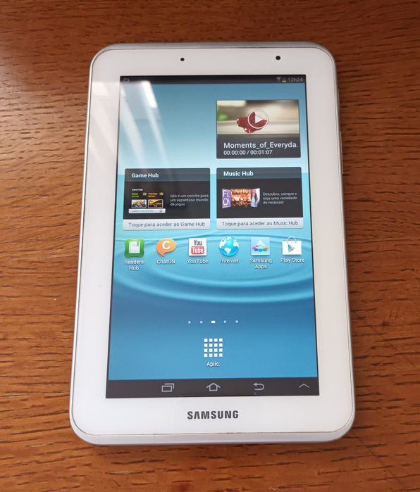 Tablet Samsung  -  funcional