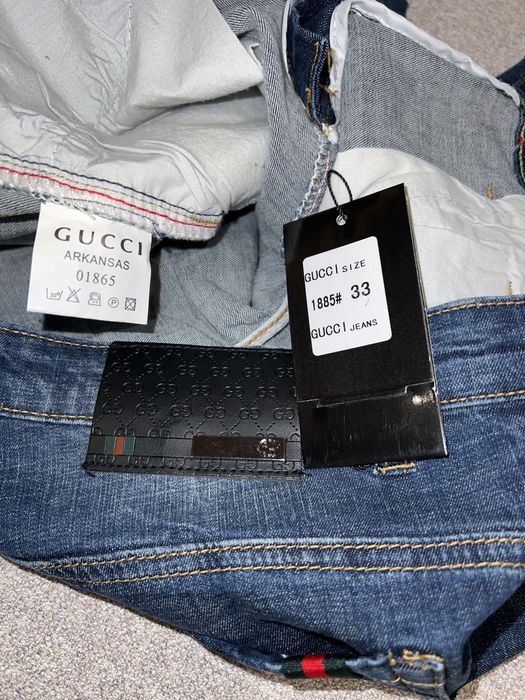 Gucci джинси чоловічі (M)33 розмір