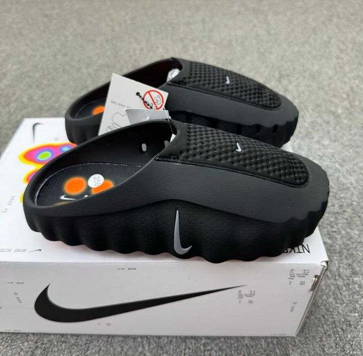 Nike Mind 001 Slide Black Chrome R.36